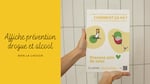 Quelle affiche de prévention alcool, drogue et addiction au travail ?