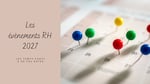 Les événements et salons RH 2027