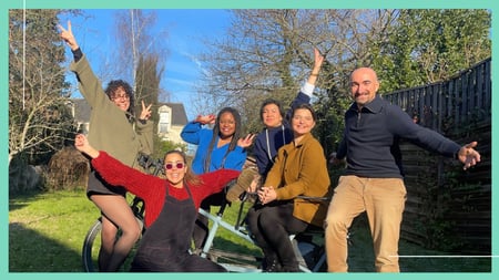 Équipe LAD cadre turquoise