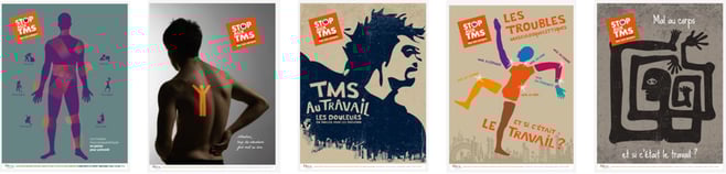 Affiches TMS INRS