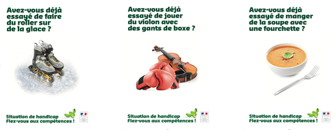 Affiches handicap gouvernenement
