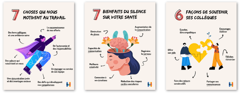 Affiches horizon santé travail