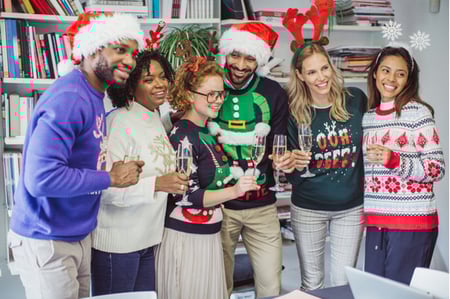 Pull de noel concours entreprise