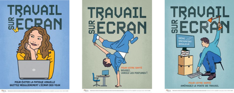 Travail sur écran INRS