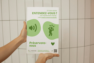 santé auditive afffiche mockup