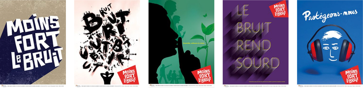 Affiches INRS santé auditive