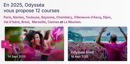 course odyssea octobre rose 
